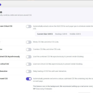 Kkey Woocommerce Speed Optimizer 6